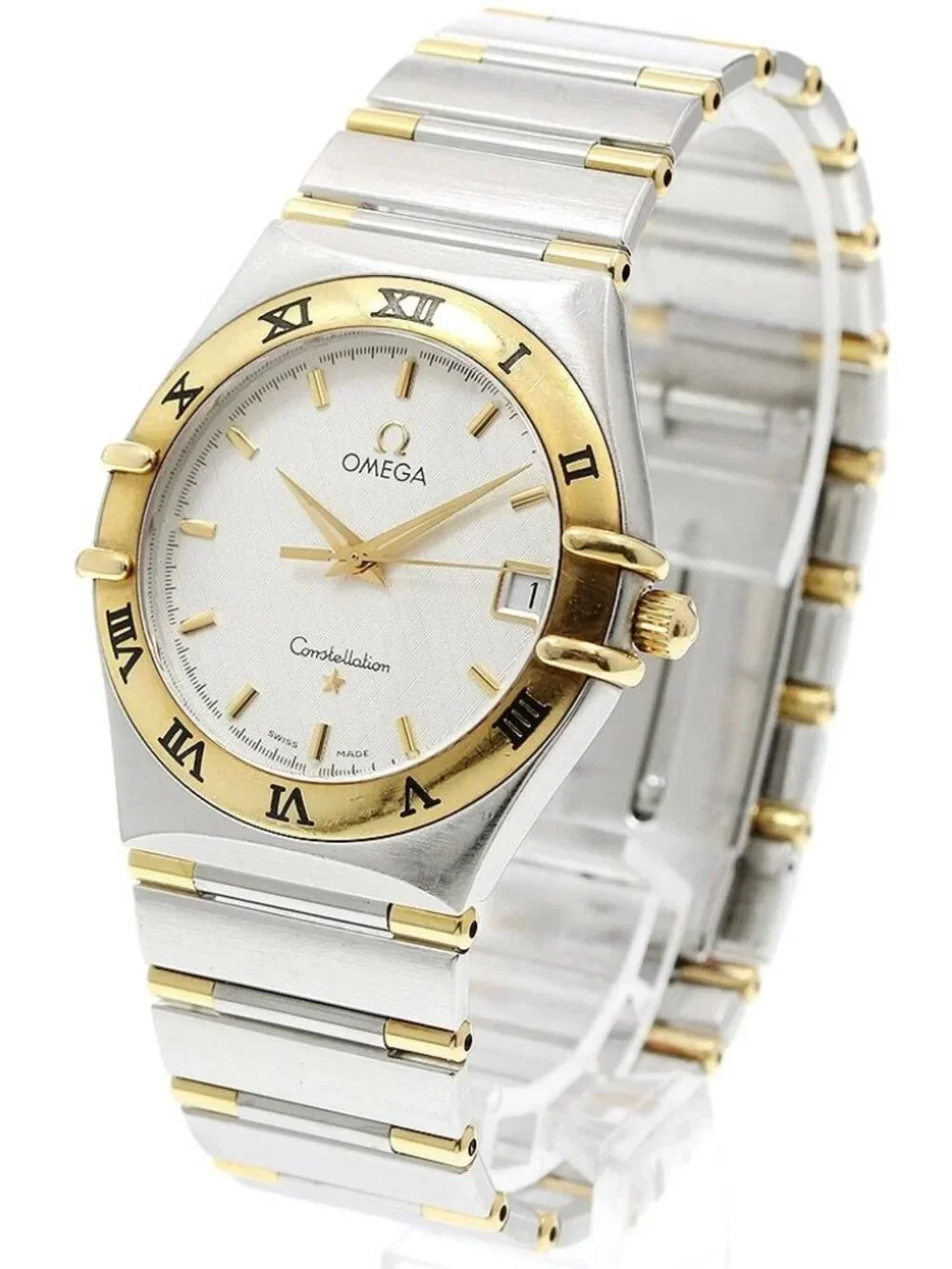OMEGA Constellation 1312.30 Date white Dial Quartz Men's Watch_963449